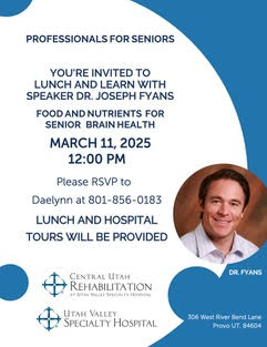 Utah County Professionals for Seniors March 2025